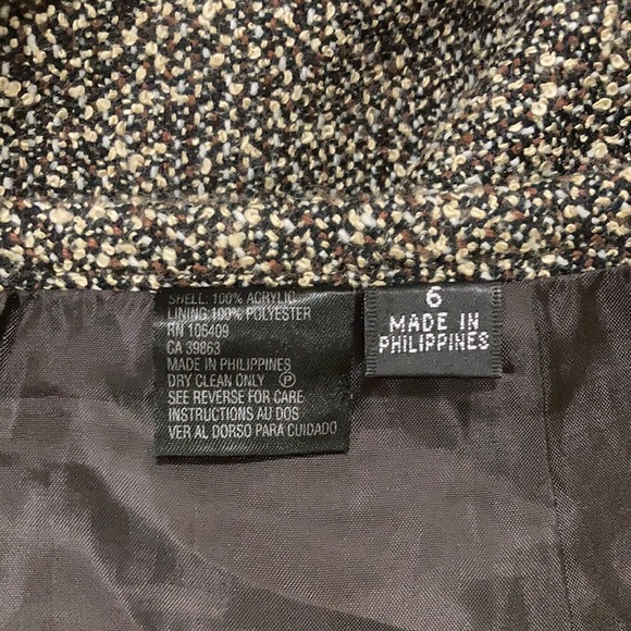 SCENT OF Mii ‘s handpicked black and beige pencil skirt - Picture 4 of 4